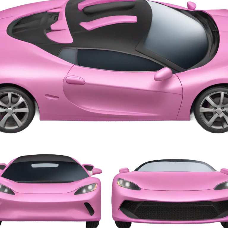 Pink cara emoji
