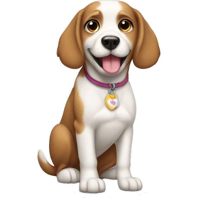 dog a cute emoji