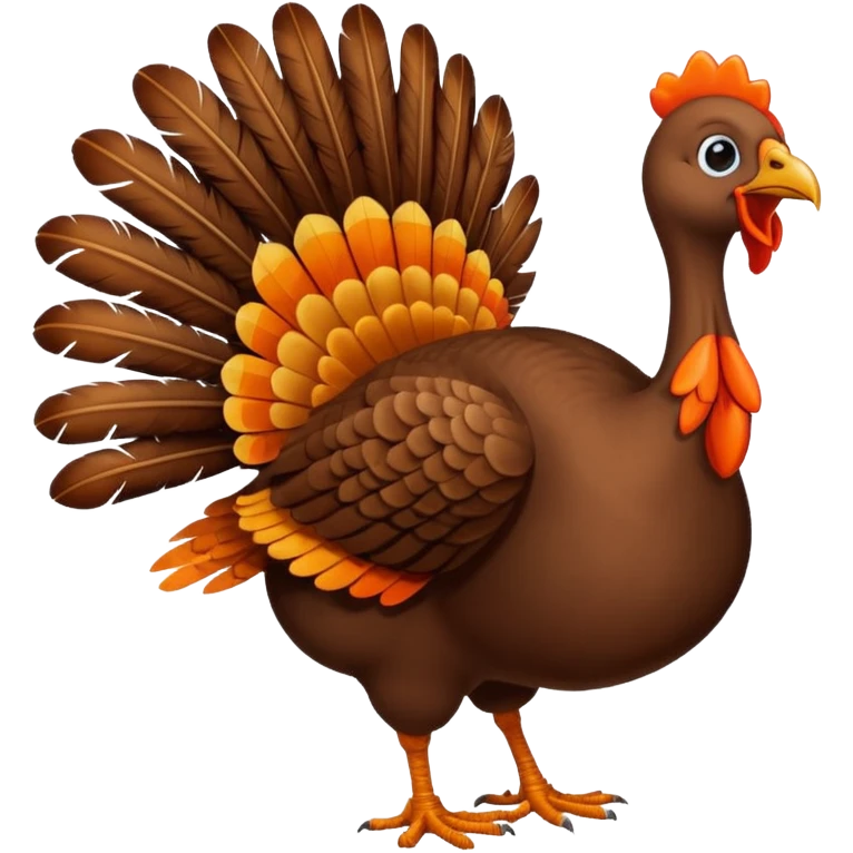Turkey dancing  emoji