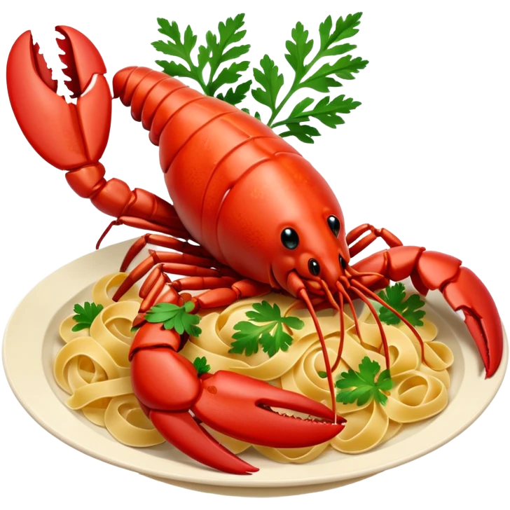 lobster pasta emoji