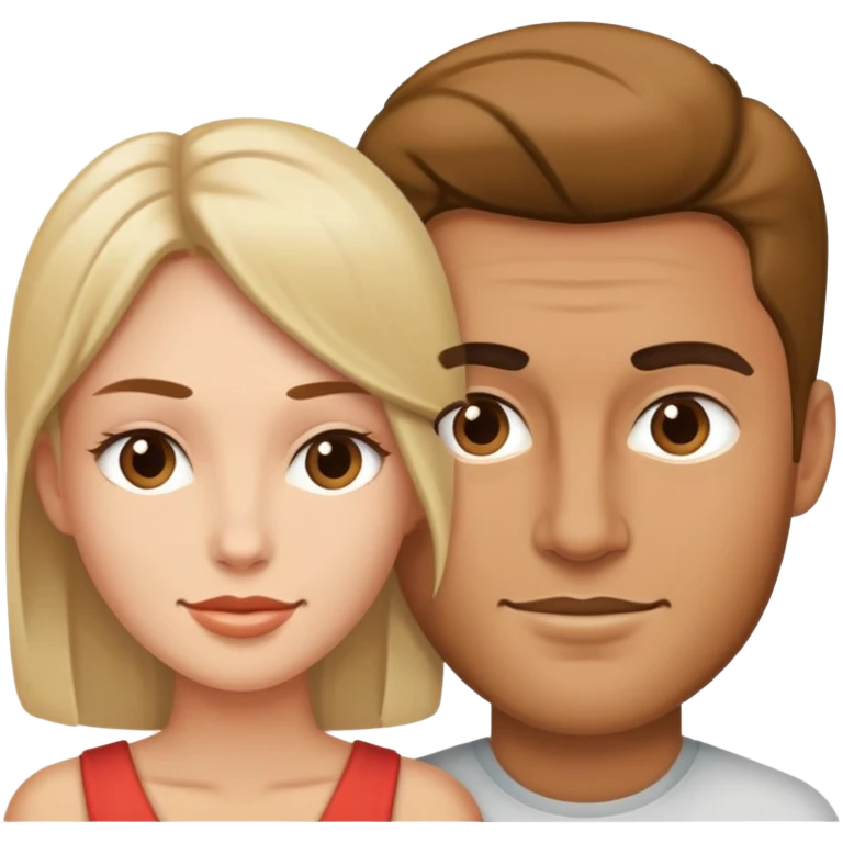 russian woman and chinese man emoji