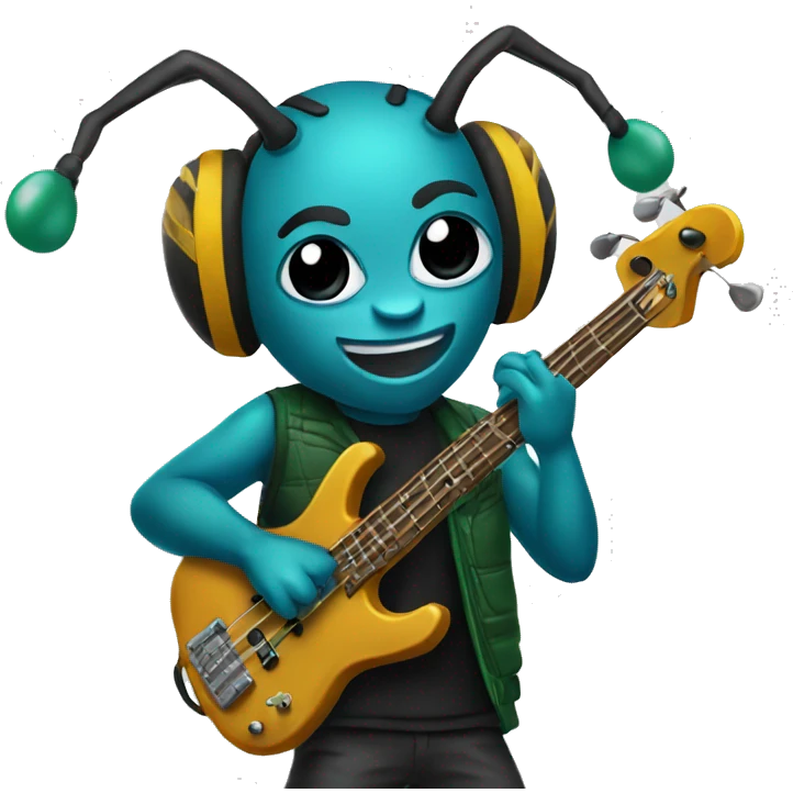 hornets playing bass emoji