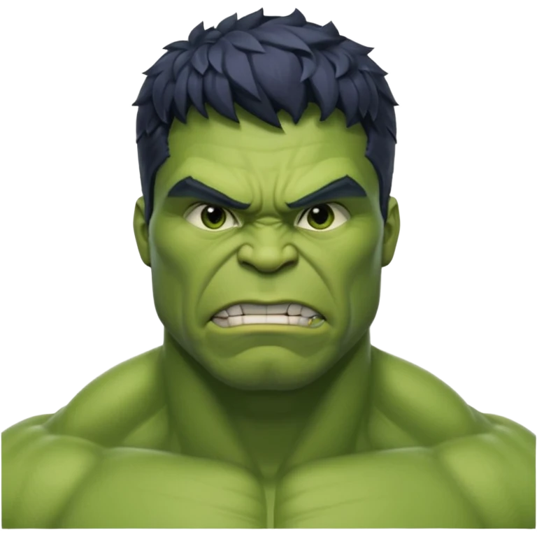 Hulk with a Clean Outfit emoji