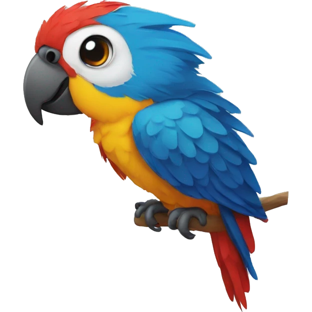 parrot-face emoji