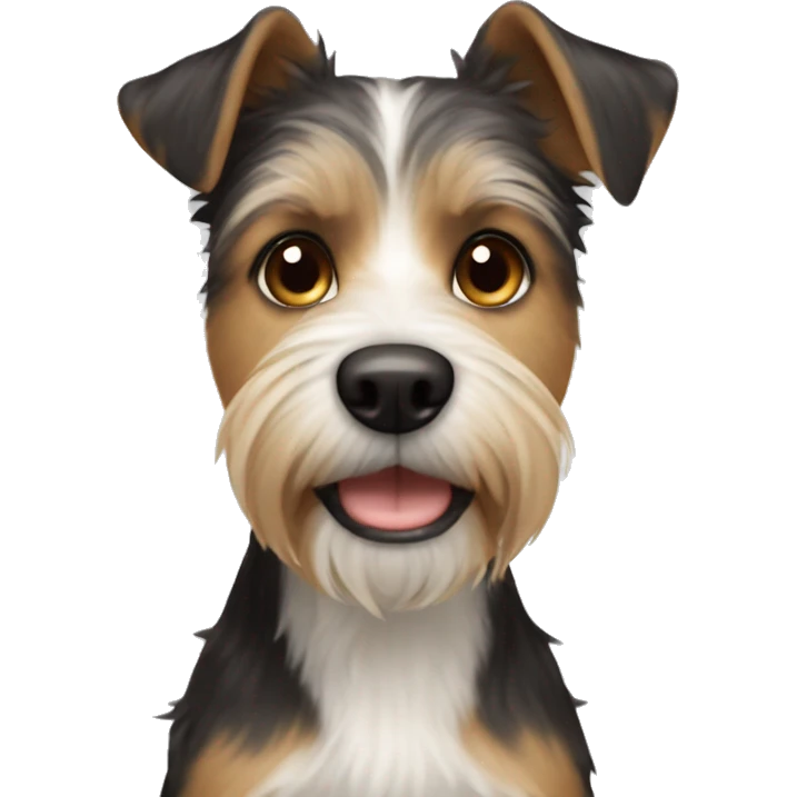 Terrier Mix dog￼ emoji