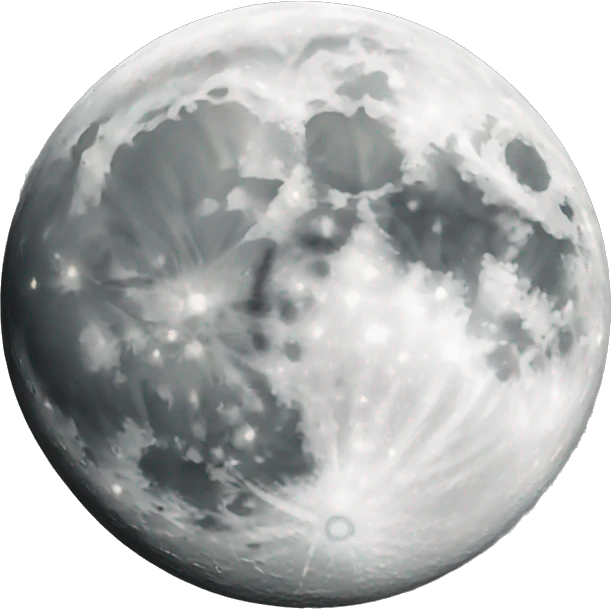 White moon emoji  emoji