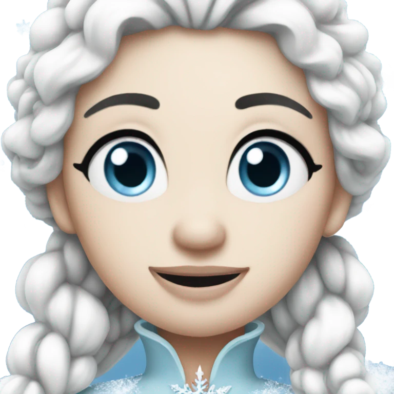 Snow queen emoji