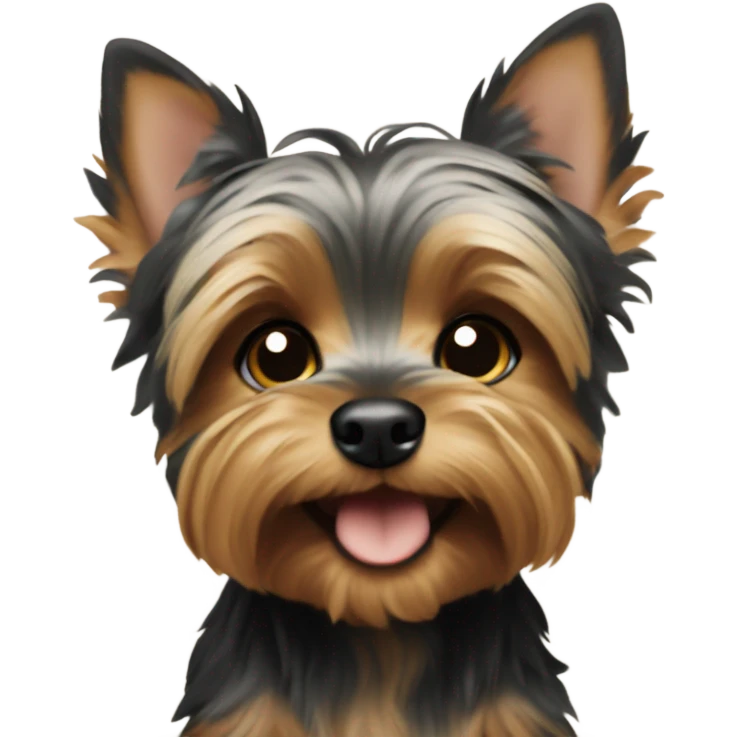 Yorkshire terrier puppy emoji