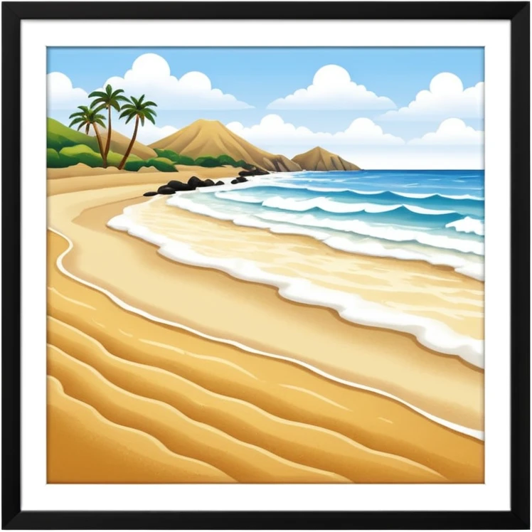 Beach from Lima, Peru emoji