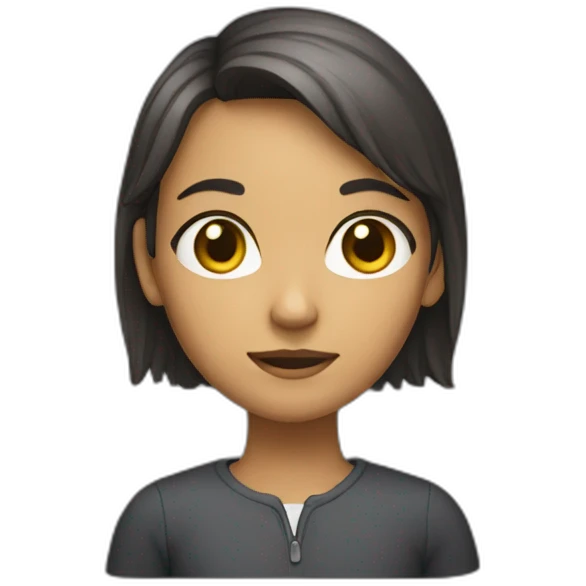 a girl who is easily understanded emoji