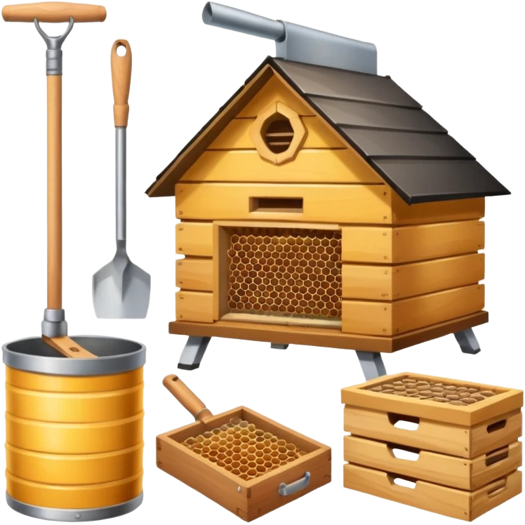 make beekeeping Essential Tools emoji