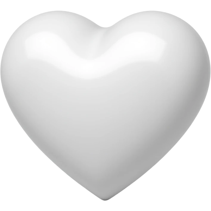 heart-shaped white diamond  emoji