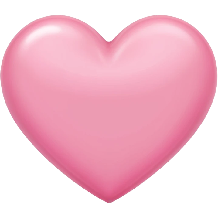 A pink pastet heart emoji