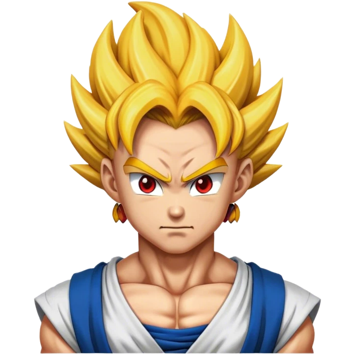 Gogeta dans dragon ball emoji