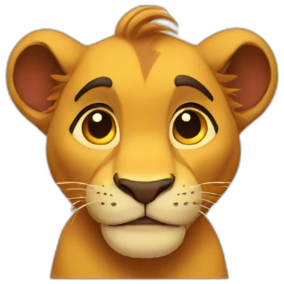 Simba emoji