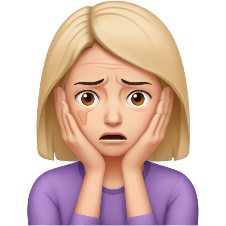 mãe estressada emoji