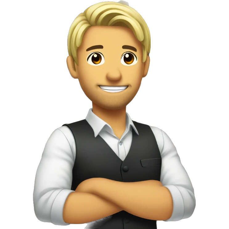 Bar tender who likes anime emoji