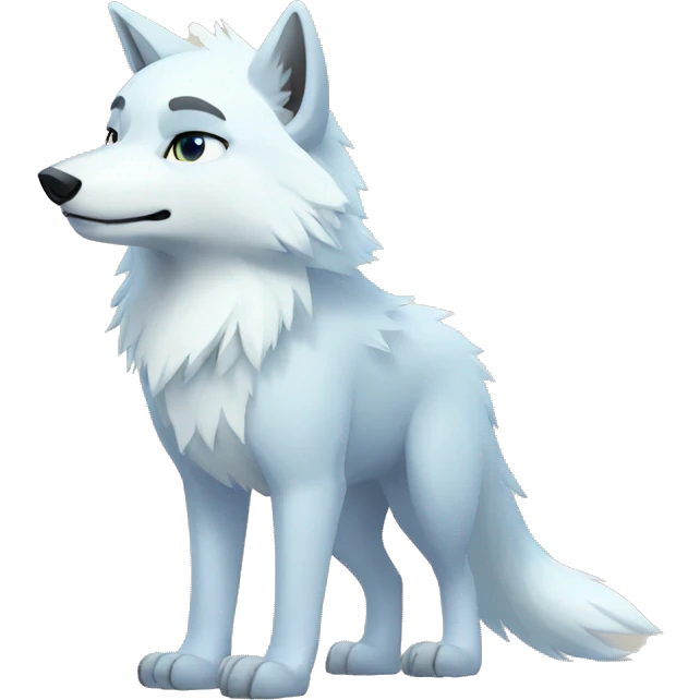 Animal-Jam-Arctic-Wolf full body emoji