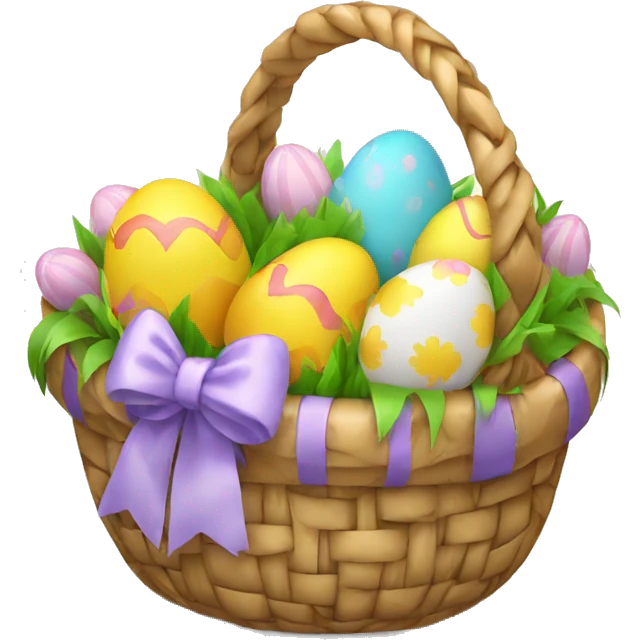easter basket emoji