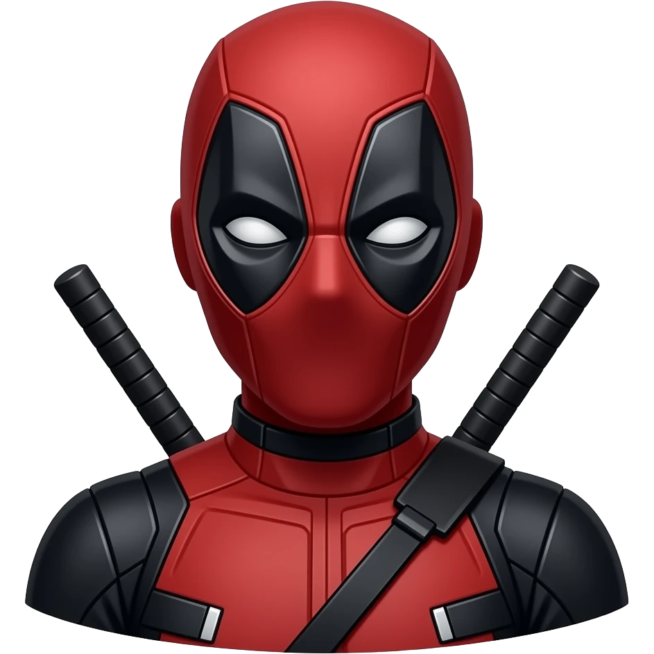 Create an emoji of deadpool emoji