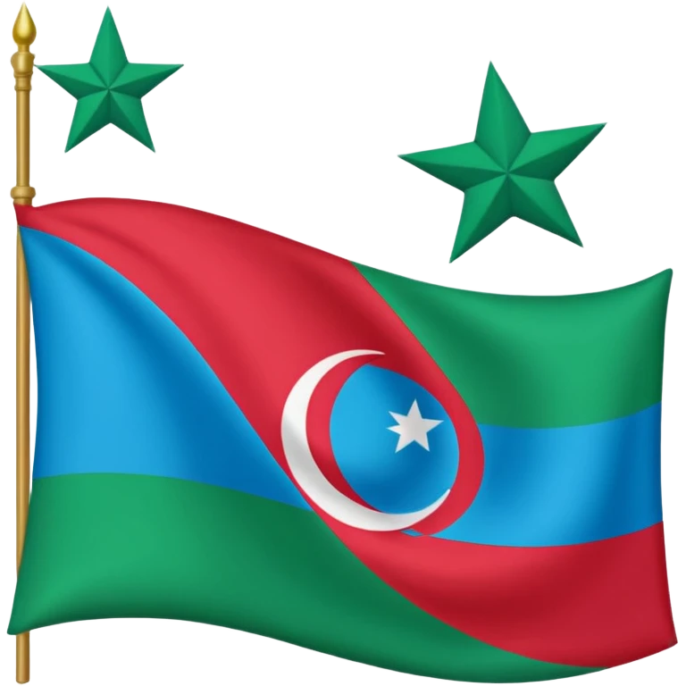 azerbaycan  bayraqi emoji