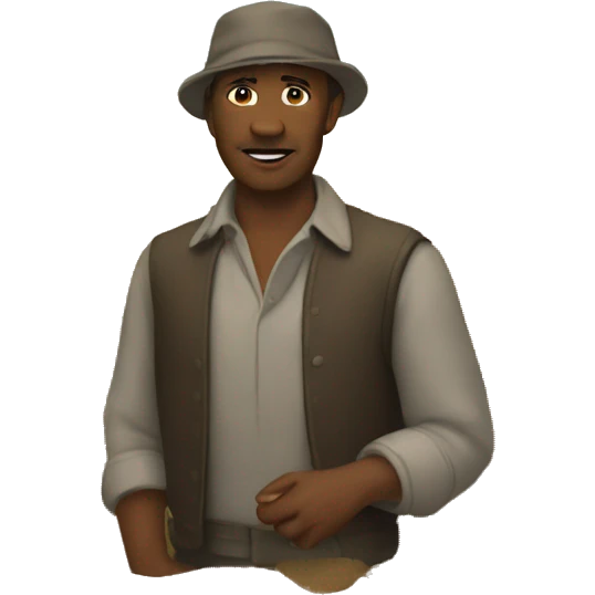 man and land emoji