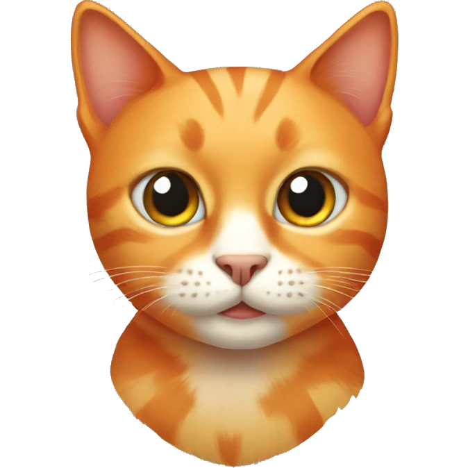 Orange cat  emoji