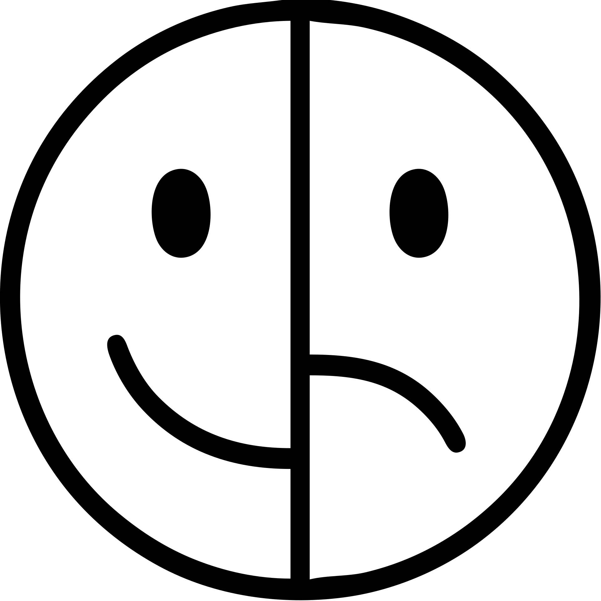 double face emoji with dark background minimal emoji