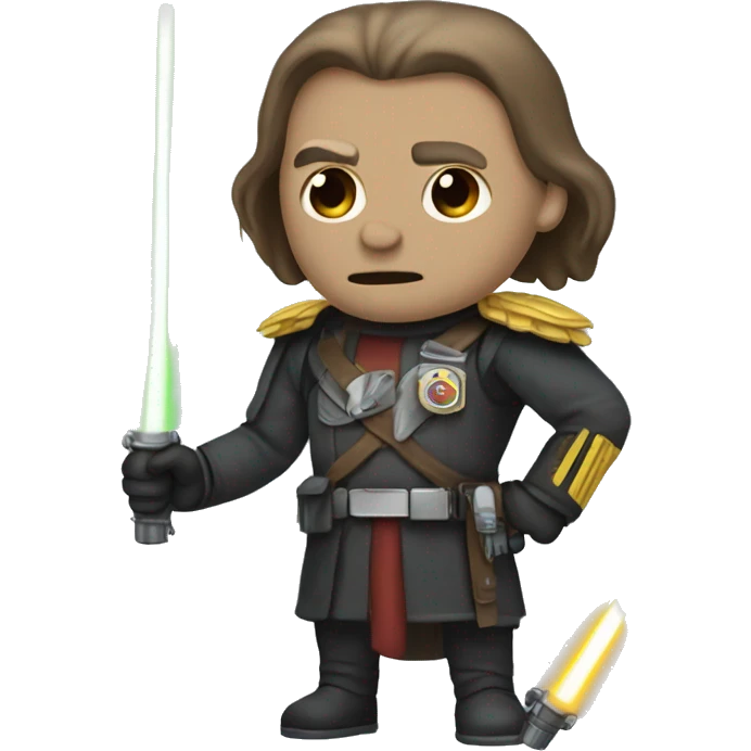 general Grievious with four light sabers emoji