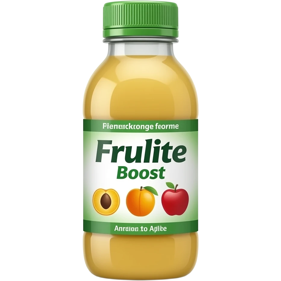 Frulite Boost: Orange, Apricot, Apple emoji