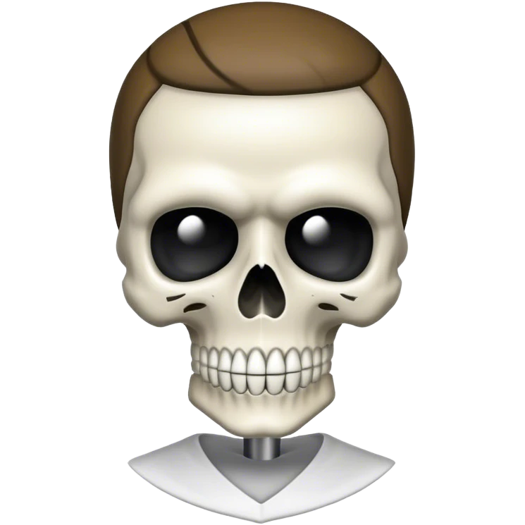 جمجمة مع كريستيانو emoji