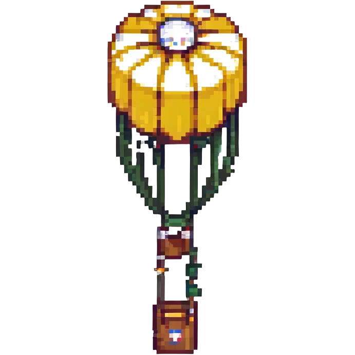 A weapon box with a parachute emoji