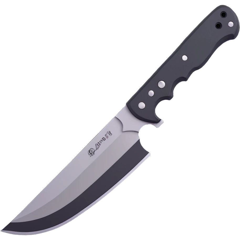 tactical knife with serrated edge emoji