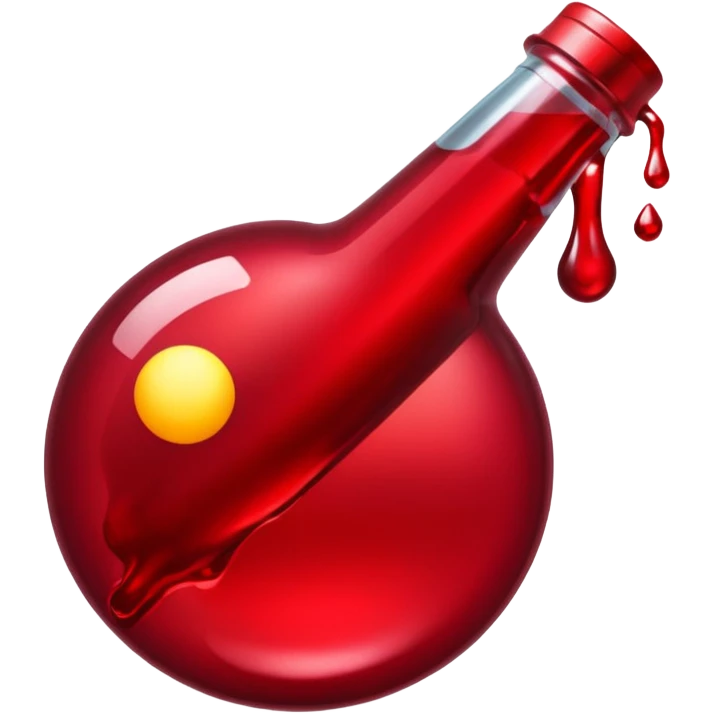 glitter red cyberpunk emoji
