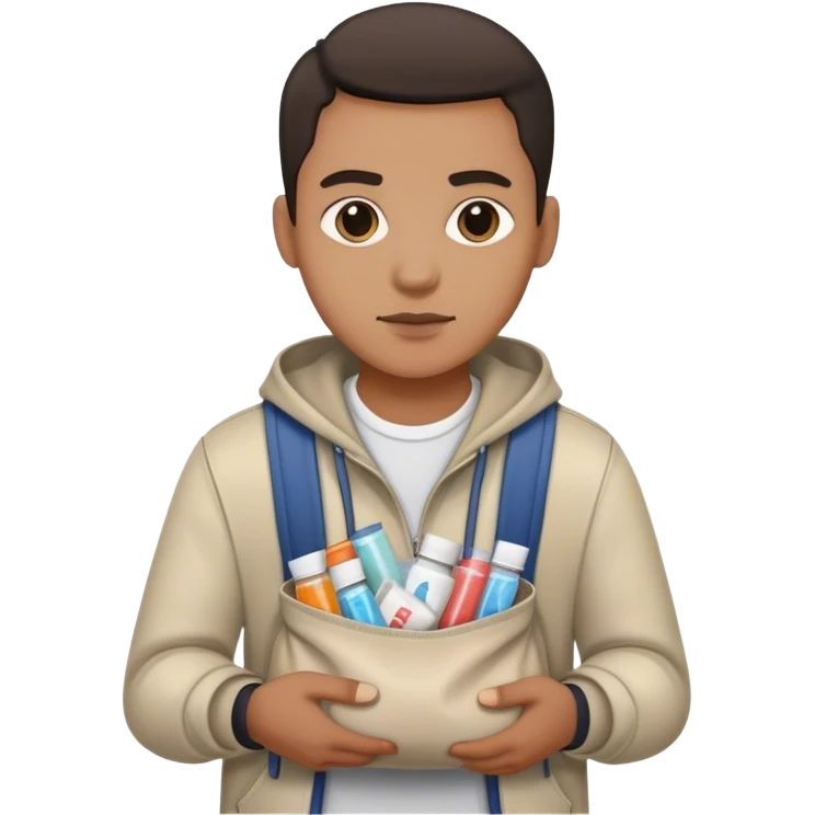 racially ambiguous drug dealer emoji