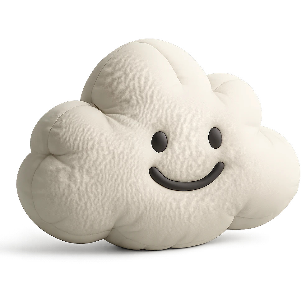 happy cloud emoji