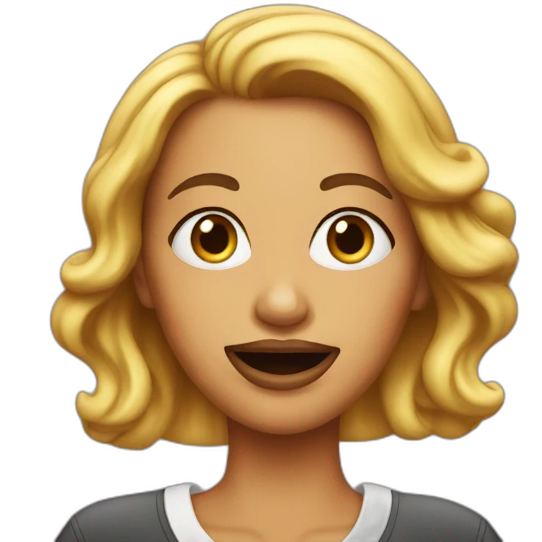 lady comedian emoji