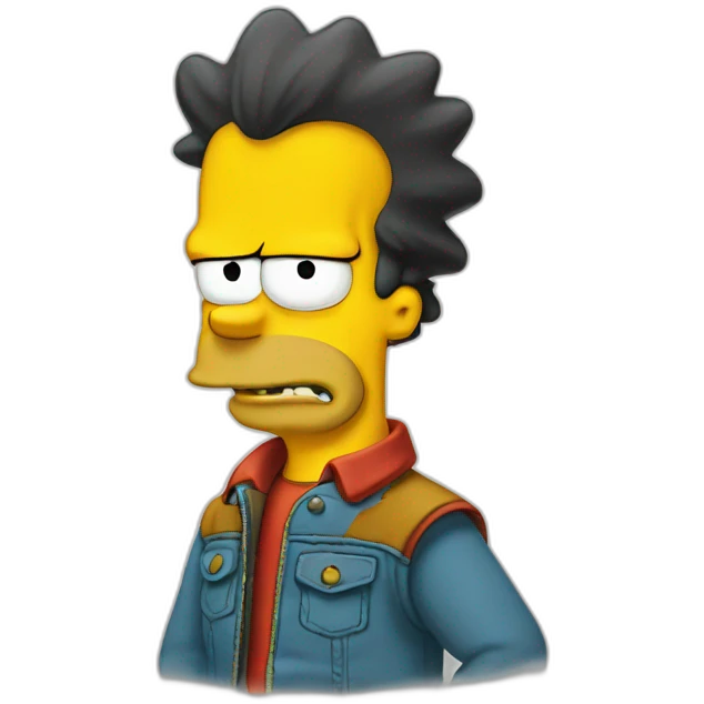 Bart simpson emoji