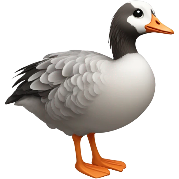 Cute goose  emoji