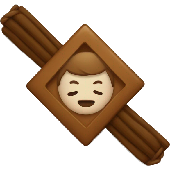brown square scapular emoji
