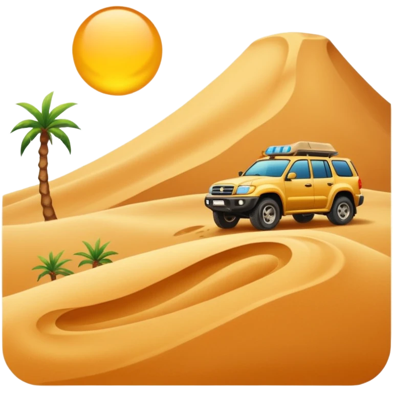 Dakar logo gara nel deserto  emoji