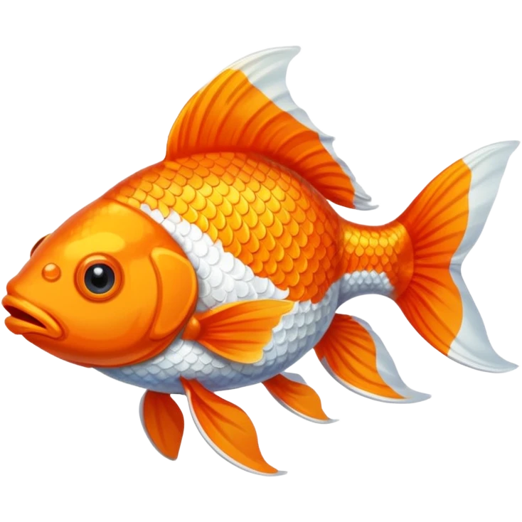 colorful goldfish emoji