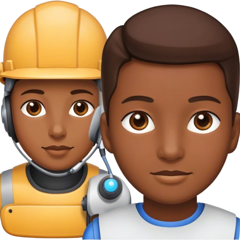 Agentic AI helper. emoji