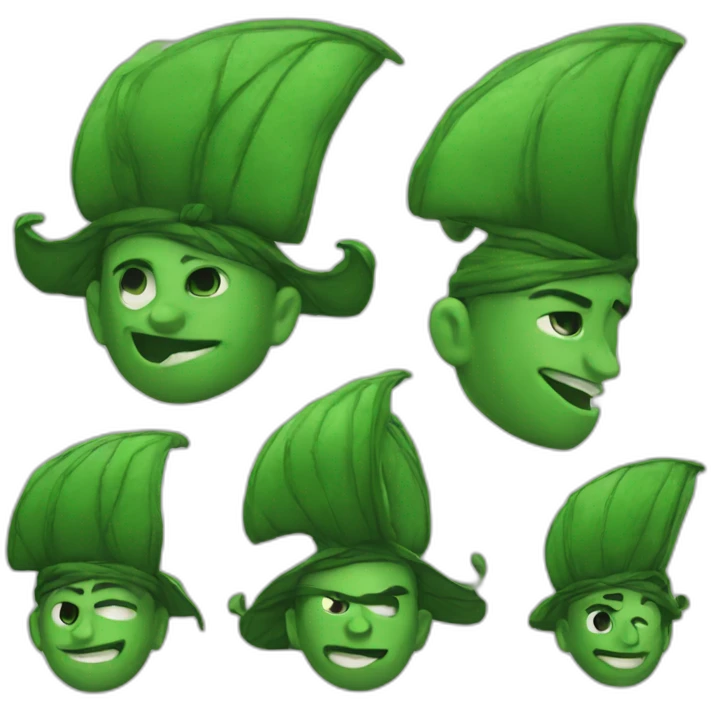 Green corsairs emoji
