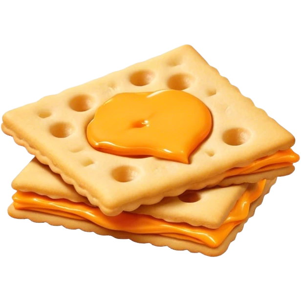 Cheeseitz orange cracker emoji