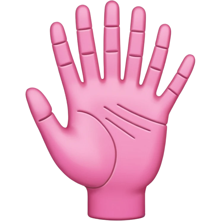 Pink Palmistry emoji