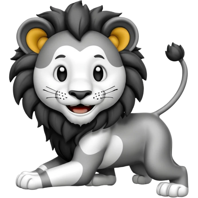 Lion & Bendy emoji