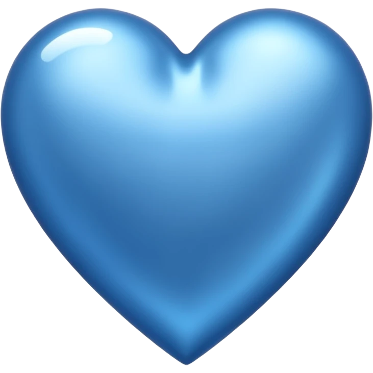 Corazón frío azul emoji