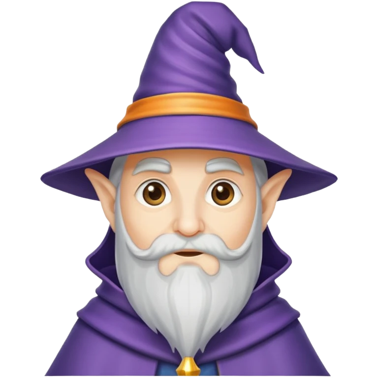 wizzard with cone on head emoji