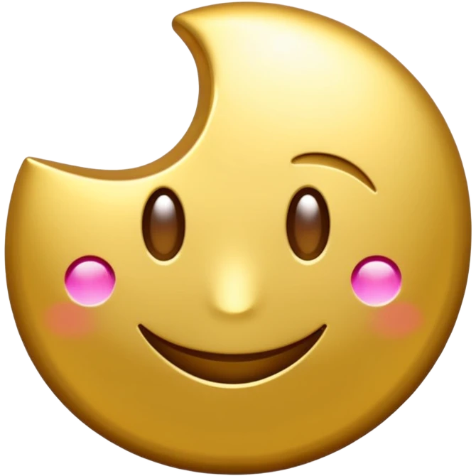 Symbole de currency en or en forme de lettre F précise, seul, 3D, brillant, style emoji simple et lisible sur fond uni. pas une autre lettre

Fcoins fais un K emoji